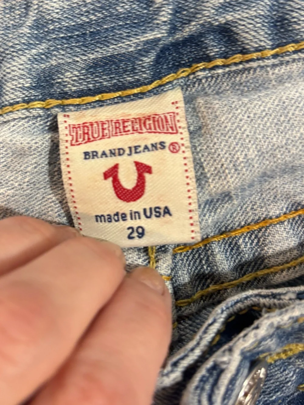 Vintage Men’s True Religion Stevie Tapered Slim Skinny Jeans 🌵29